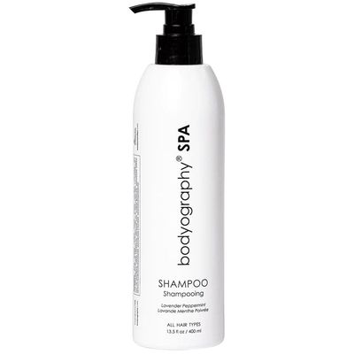 World Amenities Bodyography Spa Afloat Hair Shampoo - Peppermint and Lavender Moisturizing Shampoo