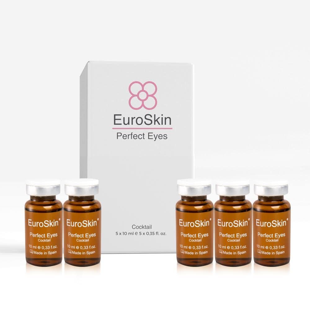 EuroSkin perfect eyes. Periocular and facial treatment. Prevent problems in the eye contour. Aestheticians&#39; favorite liquid ampoules. Ampollas liquidas favorita por las esteticistas.