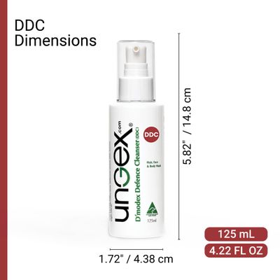 Ungex Bundle 1 Demodex Solution for Acne Rosacea, Hair Loss, Blepharitis All Skin Types B1