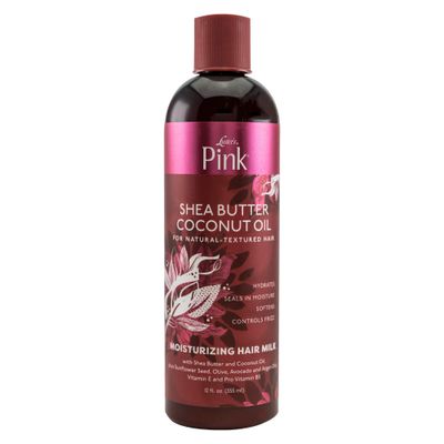 Luster&#39;s Pink Shea Butter Coconut Oil Moisturizing Hair Milk