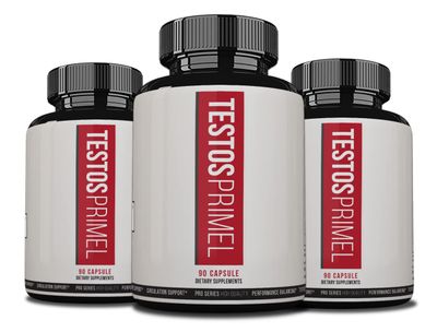 Testos Primel Advanced Formula, TestosPrimel for Muscles, Testoprime, 270 Capsules, 3 Months Supply