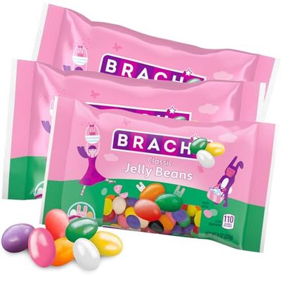 Classic Jelly Beans Variety - Assorted Flavored Sweet Chewy Jellybean Candy for Easter Egg Hunts, Baskets, Party Favors, Snacking - Colorful Bulk Jelly Bean Mix - 9oz Bags