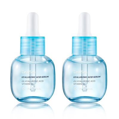 ZealSea Hyaluronic Acid Serum for Face, Hydrating Microneedling Serum, EWG Certified for Sensitive Skin, Vegan Fragrance Free Non-Comedogenic Absorb Quickly, Pure Hyaluronic Acid Anti-Aging 1 Oz2