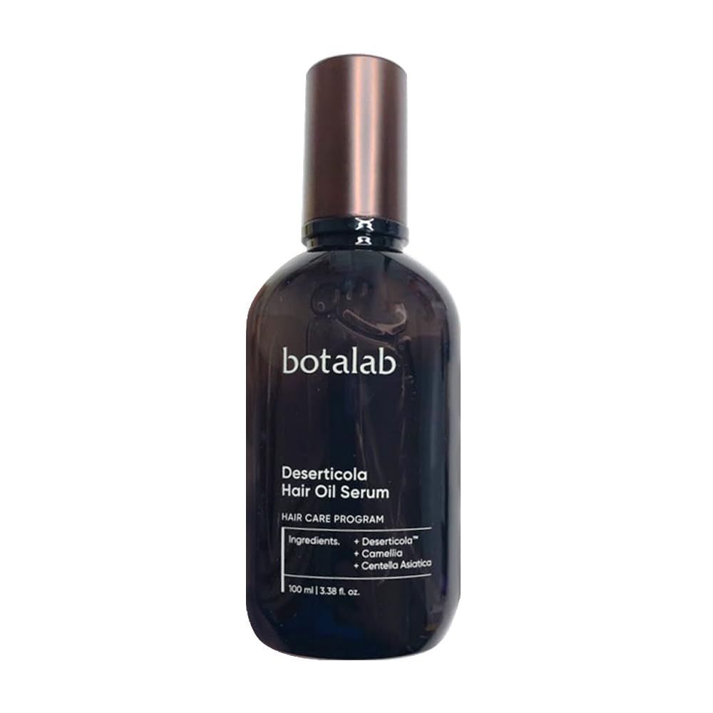 ZIOSTAND BOTALAB Korean Beauty Deserticola Hair Oil Scalp Serum Aids against hair thinning nourishes hair follicles Repair Frizz Control Shine for Dry Damaged Hair Growth - 100ml 3.38 fl. Oz.