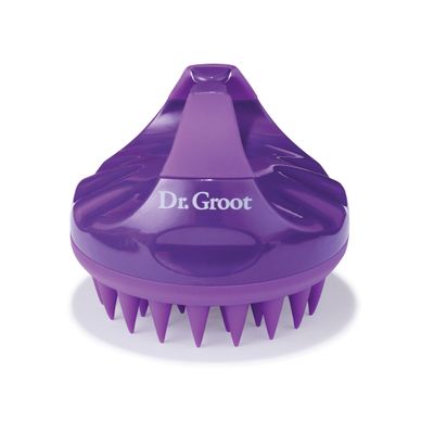 Dr. Groot Premium Scalp Cleansing Brush, Hair Scalp Massager, Scalp Scrubber with Soft Silicone Bristles, Hair Shampoo Brush for Scalp Exfoliation, Wet Dry Hair Brush for Scalp Care, Korean Hair Care