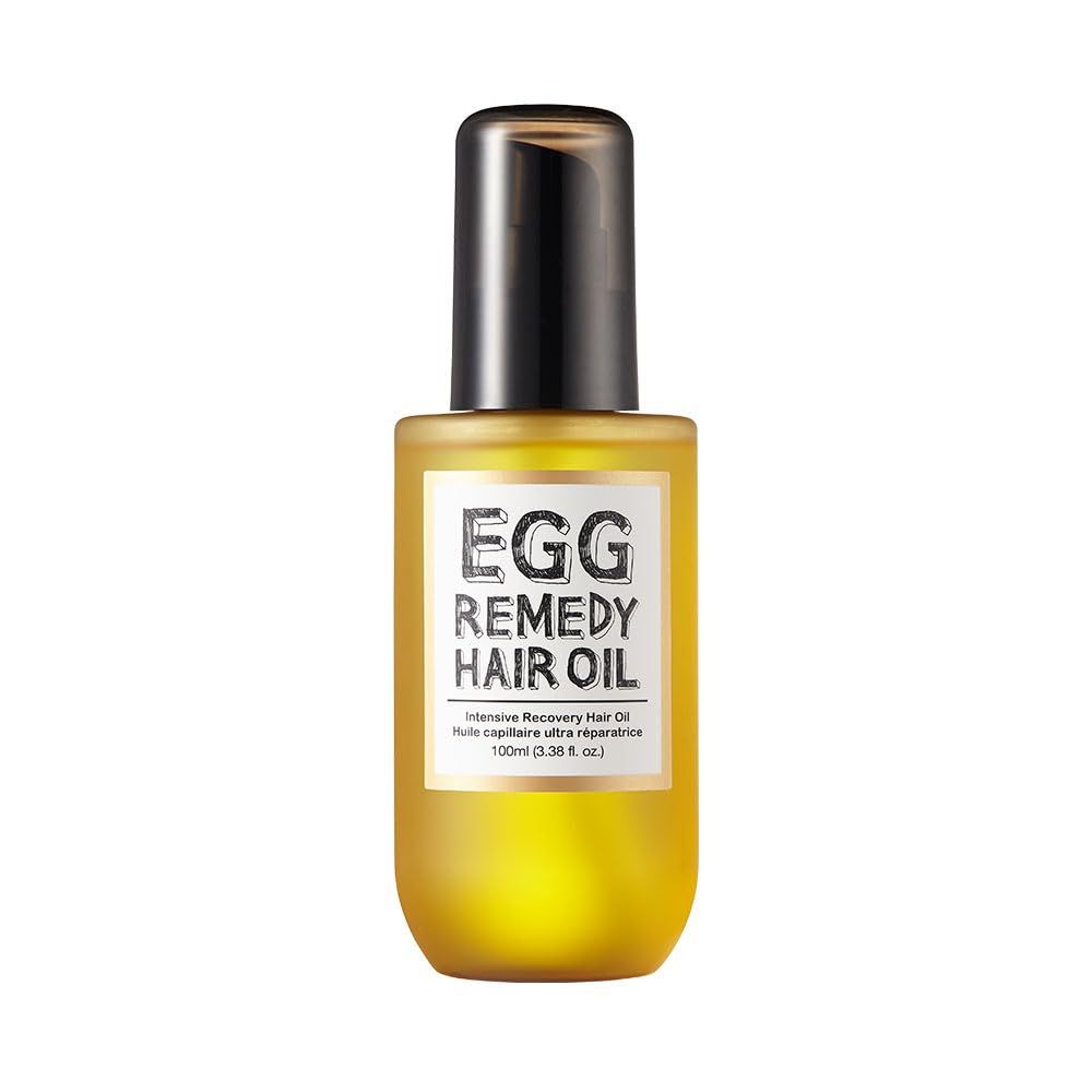 Too Cool For School Egg Remedy Hair Oil for Damaged Hair Real Egg Oil Concentrated Protein Essential Vitamins Boost