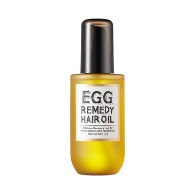 Too Cool For School Egg Remedy Hair Oil for Damaged Hair Real Egg Oil Concentrated Protein Essential Vitamins Boost