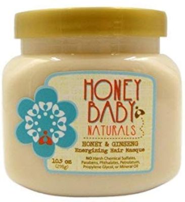 honey baby naturals Honey Ginseng Energizing Hair Masque - 10.5oz