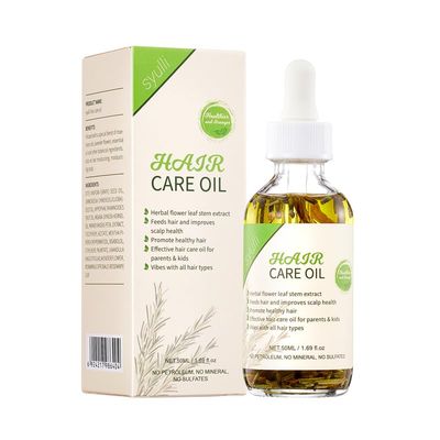 Generic Hair Growth Elixir Oil, 100 Pure and Natural Organic Rosemary Castor Almond Oil Serum for Hair Loss Treatment, for Men Women Scalp Care, 1.69 Fl Oz