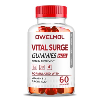 Vital Surge Male Gummies, Men&#39;s Performance Gummies, MAX Strength VitalSurge Advanced Formula, VitaSurge for Men, 1050MG (60 Gummies)