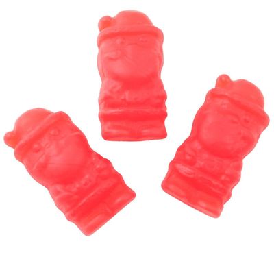 SweetGourmet Cinnamon Santa Candy Shapes Christmas Bulk JuJu Candy 1 Pound