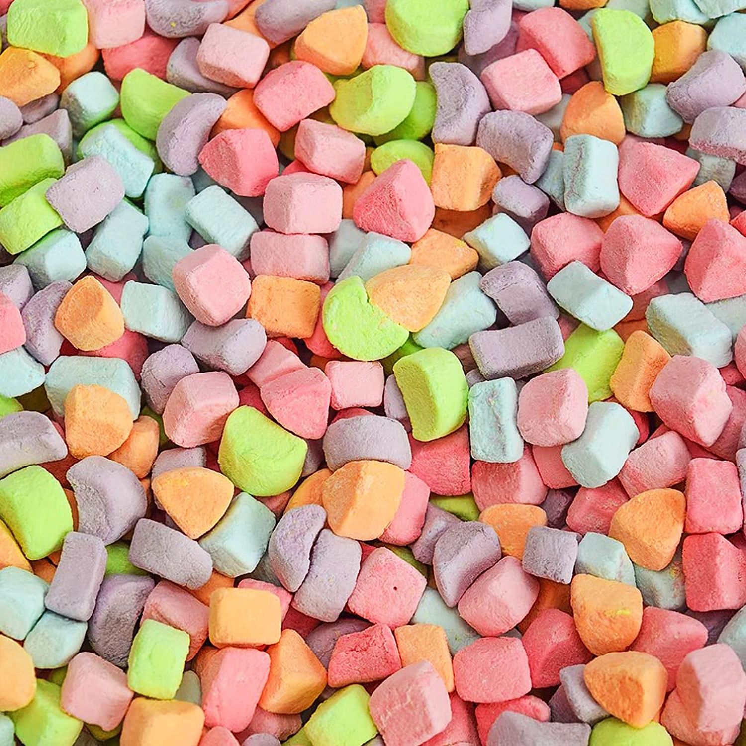 Sarah&#39;s Candy Factory 16 oz Assorted Dehydrated Marshmallow Bits Cereal Marshmallows in Resealable Bag