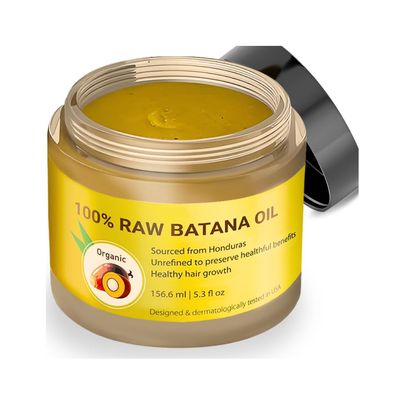 100 Raw Batana Oil by Dr. Sebi for Hair GrowthNatural Hair Growth OilSplit End PreventionHair Thickening Stronger Hair Treatment