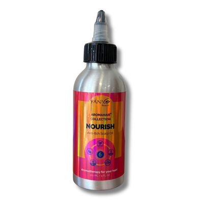YANY Beauty AromaHair Collection - Nourish Rejuvenating Anti-Itch Scalp Oil - Peppermint, Tea Tree, Jojoba - All Hair Types - Eliminate Dandruff, Refresh Scalp, Boost Shine, Great Smelling