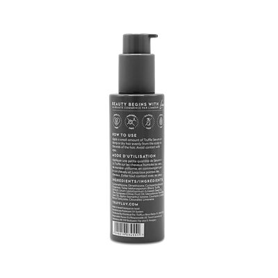 TruffLuv Indulge Collection Truffle Serum, Infused with Black Truffle Extract, Hydrating Hair Serum, Smooths Frizz, Reduces Damage and Breakage, Boost Shine, Paraben Free, Sulfate Free, 3.38 Fl Oz
