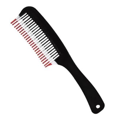 Detangling Hair Comb 2 Row Teeth for Men and Women - Pain-Free Hair Brush for Best Styling and Professional Hair Care