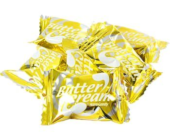 Bayside Candy - Butter Toffee Candy - Butter &#39;n&#39; Cream Butter Toffee Hard Candy (2LB)