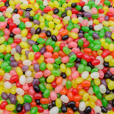 Jelly Beans Original Fruit Flavor 3 lb - Assorted Mix, Soft and Chewy, Juicy and Long Lasting Taste, Bulk Jellybeans Candy in Resealable Bag