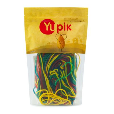 Yupik Licorice Laces, 2.2 lb (35.2 oz), Multicolored, Sweet Flavor, Chewy, Spaghetti-Like Candy, Fun Treat, Delicious Snack, Ideal for Gifting Decorating