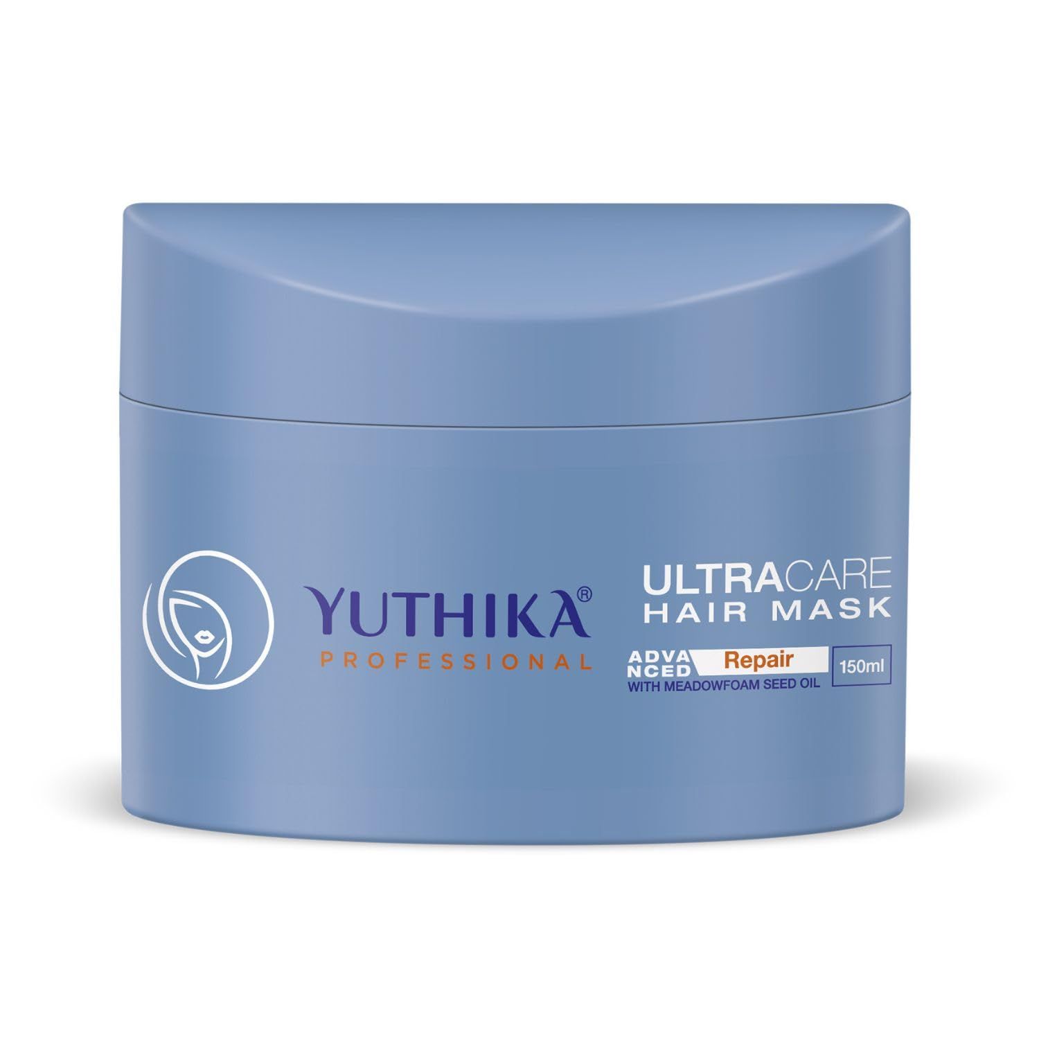 Yuthika Professional UltraCare Hair Mask for Damaged Curly Frizzy Tangled Hair Advanced Repair Formula Support Hair Growth, Scalp Hydration for Longer, Thicker, Fuller Hair for Men Women - 150 ml
