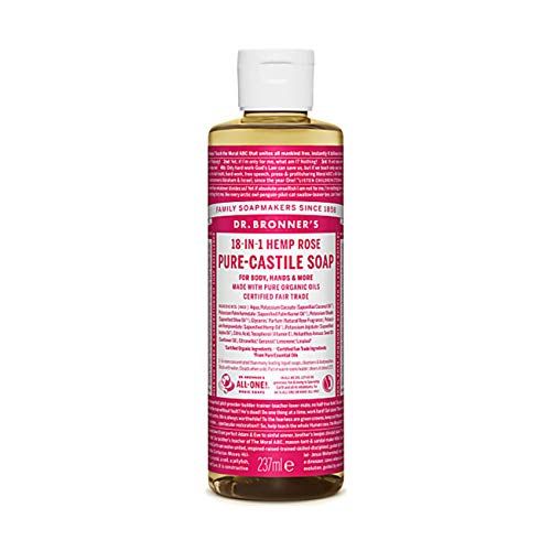 Dr Bronner - Rose Castile Liquid Soap 236ml