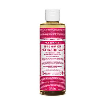 Dr Bronner - Rose Castile Liquid Soap 236ml