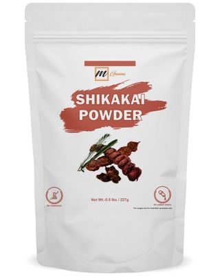 mGanna 100 Pure ShikakaiAcacia Concinna Powder for Hair Care Natural Hair Cleanser Conditioner 0.50 LBS 227 GMS 8 Oz