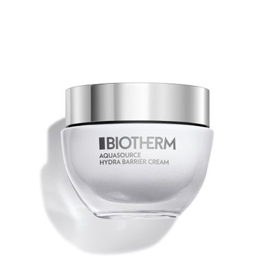 Biotherm Aquasource Hydra Barrier Cream, Lightweight And Fast-Absorbing Face Moisturizer for a Stronger Skin Barrier, with Biotech Plankton, Bio-Ceramides and Hyaluronic Acid 1.7 Fl.Oz.