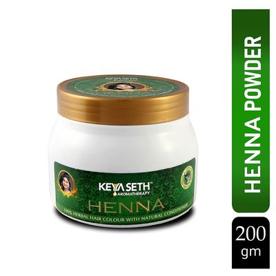 Keya Seth Aromatherapy 100 Hair Colour with Natural Conditioner Henna 200gm