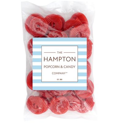 Broadway Strawberry Wheels Licorice Candy, 1 Pound Bulk Bag, Licorice Wheels Candy
