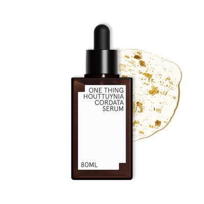 ONE THING Houttuynia Cordata Serum 2.7 Fl Oz Heartleaf HA Hyaluronic Acid Soothing Hydrating Vegan Facial Ampoule for Acne Prone Oily Skin, Irritation Redness Barrier Relief Korean Skin Care