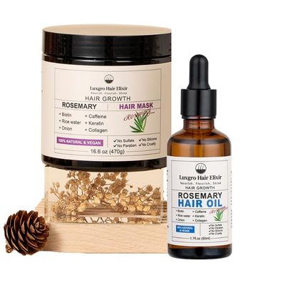LuxGro Deep Repair Hair Mask Hair Growth Oil