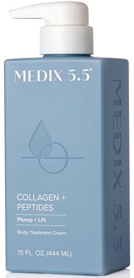 MEDIX 5.5 Collagen Cream Skin Care Face Lotion Body Lotion For Dry Skin Anti Aging Collagen Peptides Firming Cream Body Moisturizers Lifts, Firms, Tightens For Younger Looking Skin, 15 Fl Oz