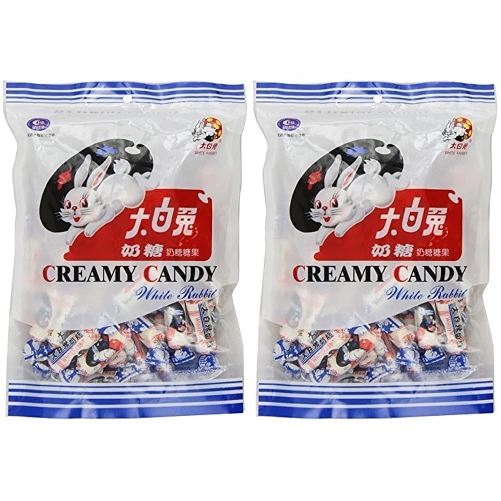 White Rabbit Creamy Candy 6.3 Oz (180 Gram) 2 Pack