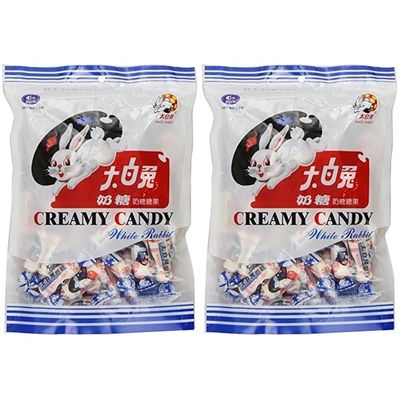 White Rabbit Creamy Candy 6.3 Oz (180 Gram) 2 Pack