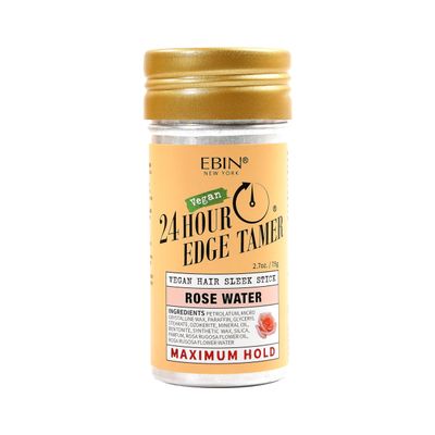 EBIN NEW YORK 24 Hour Edge Tamer Vegan Hair Sleek Stick Rose Water Maximum Hold