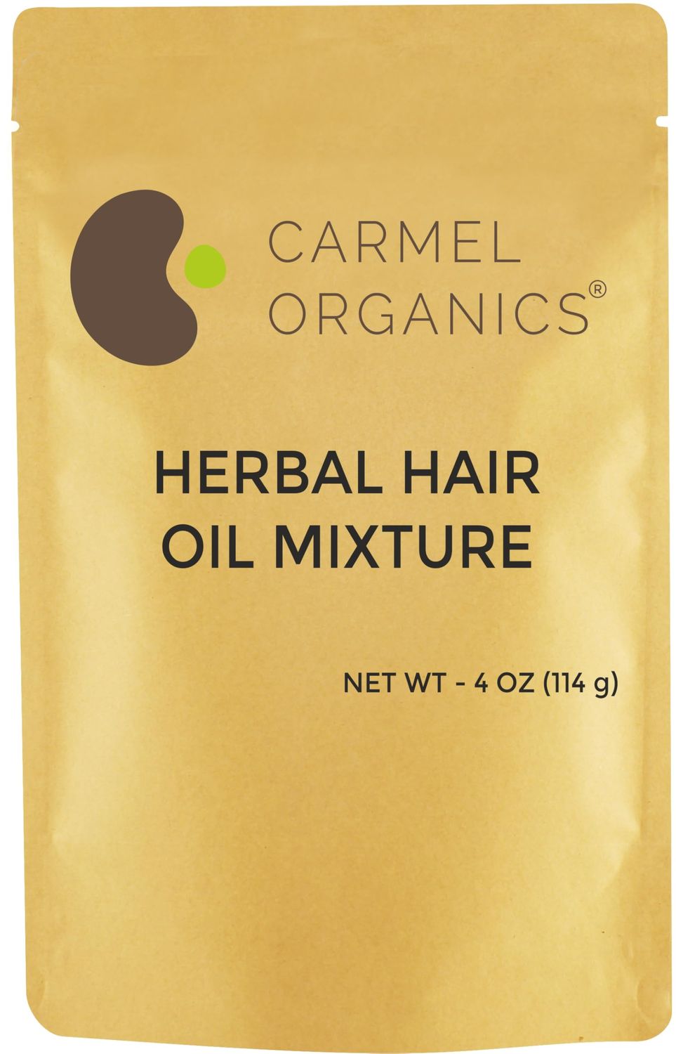CARMEL ORGANICS Herbal Hair Oil Mix 21 Herbs For Hair Growth DIY Oil Infusion Contains Bhringraj, Fenugreek, Rosemary, Hibiscus and more, No Added Preservatives Additives, Non GMO
