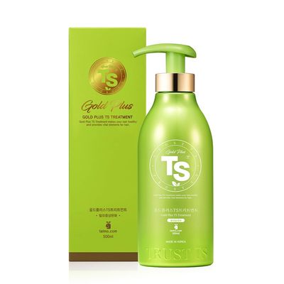 Gold Plus TS Treatment (17.6 Fl Oz) Anti-Hair Loss Treatment for Damaged Hair for Men Women Hair Loss CareKorean Hair Treatment