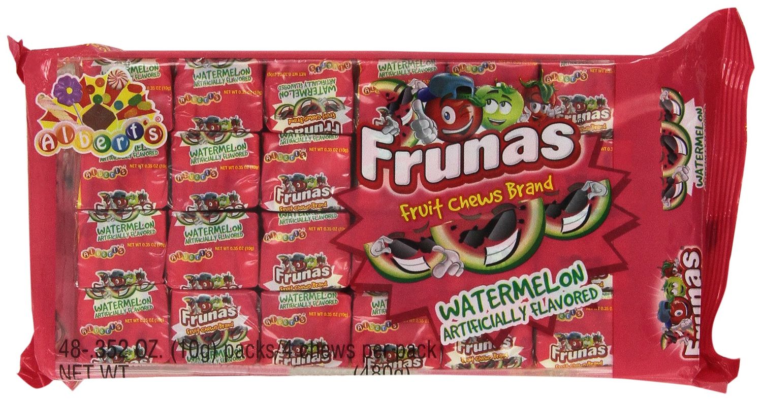 Frunas Fruit Chews Watermelon 48 Pack