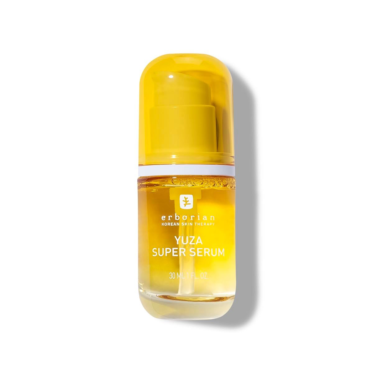 Erborian Yuza Super Serum Facial Serum with Yuzu Extract &amp; Vitamin C for Radiant &amp; Toned Skin - Nourishes, Moisturizes &amp; Protects Korean Skincare - 1 fl oz