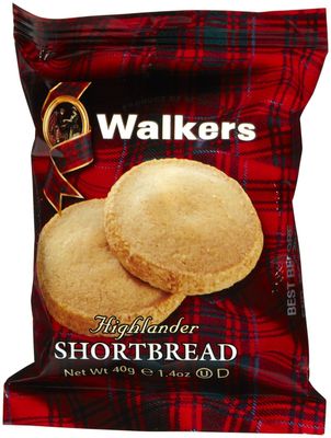 Walkers Shortbread Highlanders Shortbread Twin Pack, 1.4 oz,. 24 pk
