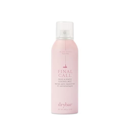 Drybar Final Call Frizz &amp; Static Control Mist Blanc Scent - Full Size Fights Frizz, Tames Flyaways to Maintain Smooth and Shiny Blowouts, 24 Hour Frizz Control &amp; 72 Hour Static Control