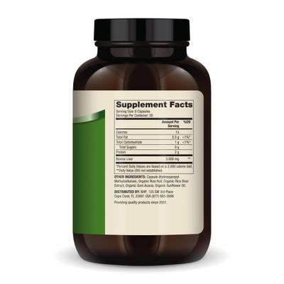Dr. Mercola Grass Fed Beef Liver, 30 Servings 180 Capsules, 3,000 mg Per Serving, Dietary Supplement, Supports Immune Heath, Non-GMO