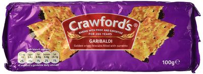 Crawford&#39;s Garibaldi Biscuits 100g Pack of 12