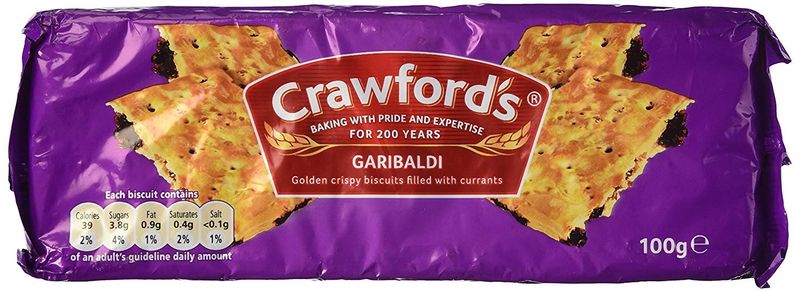 Crawford's Garibaldi Biscuits 100g Pack of 12
