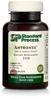 Standard Process Inc. Antronex - Whole Food Immune System Support and Liver Health Supplement with Calcium - 180 Tablets