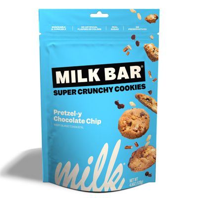 Milk Bar Crunchies Pretzel-y Chocolate Chip Cookies 4.5 OZ