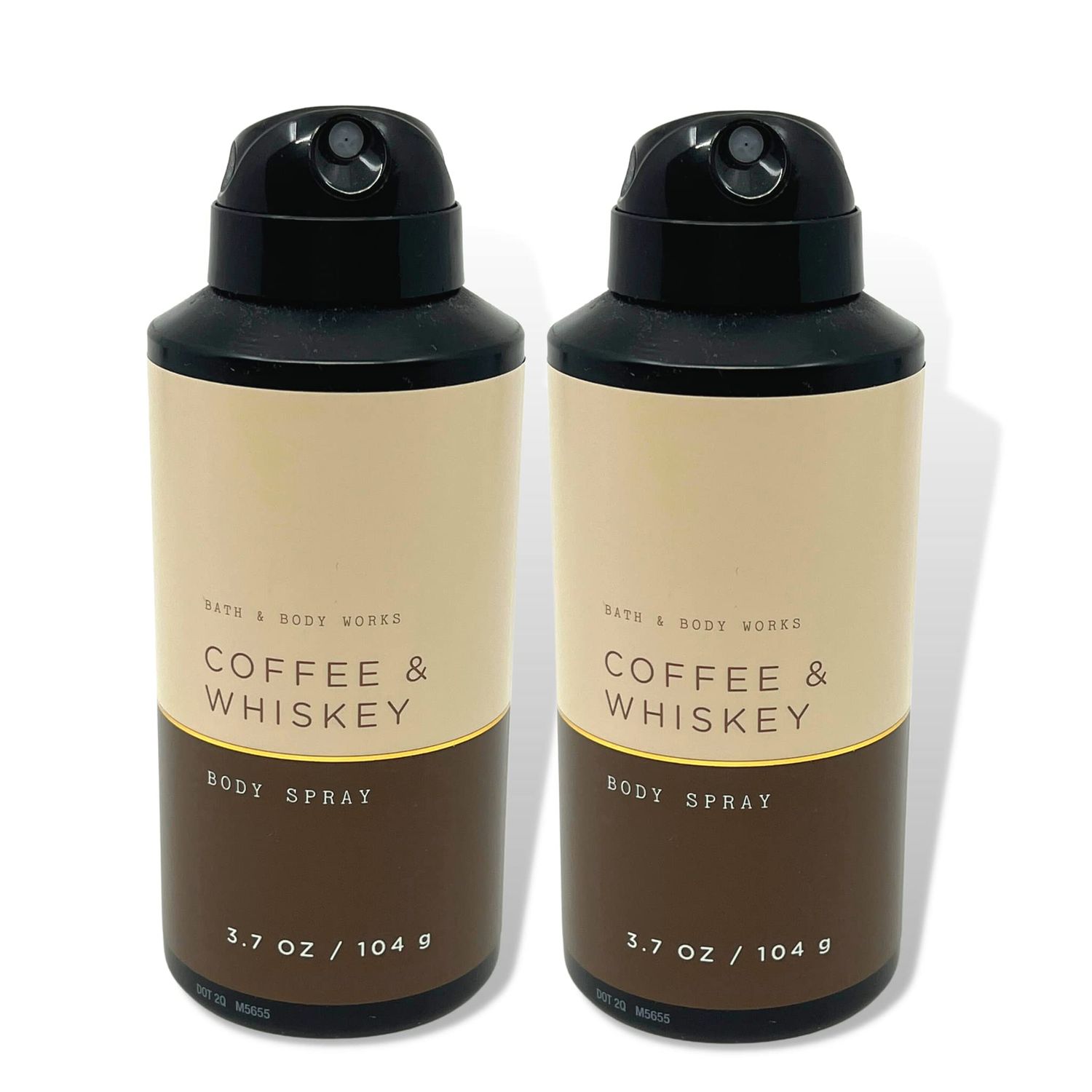 Bath &amp; Body Works Coffee &amp; Whiskey Body Spray for Men 2-pack 3.7oz