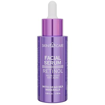 Skin Care Retinol Serum - Rejuvenates Moisturizes Nourishes and Soothes Face - Enriched with Dead Sea Minerals for All Skin Types - Hydrating Facial Care Treatment 1.69 fl.oz