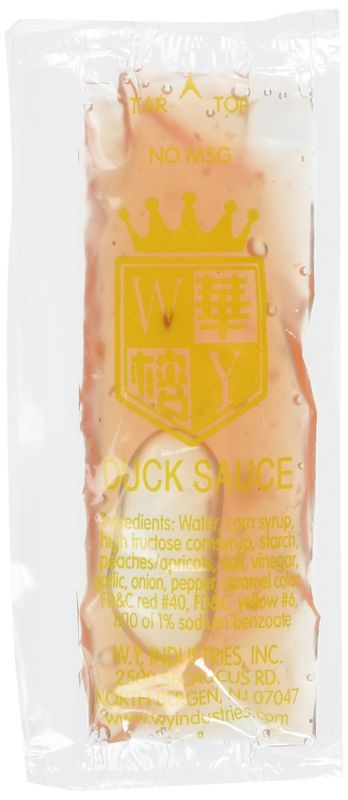 W.Y. INDUSTRIES 200 Packets Duck Sauce, 0.28 Ounce Pack of 200